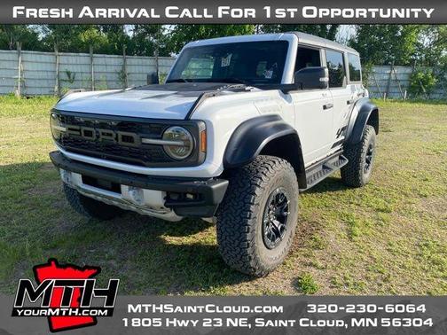 Oxford White 2023 Ford Bronco Raptor