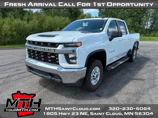 Summit White 2022 Chevrolet Silverado 2500 LT