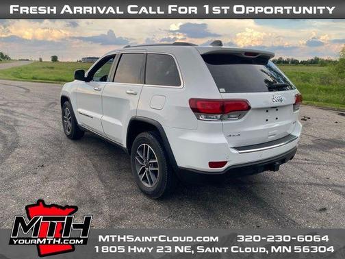 Bright White Clearcoat 2022 Jeep Grand Cherokee WK Limited