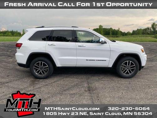 Bright White Clearcoat 2022 Jeep Grand Cherokee WK Limited