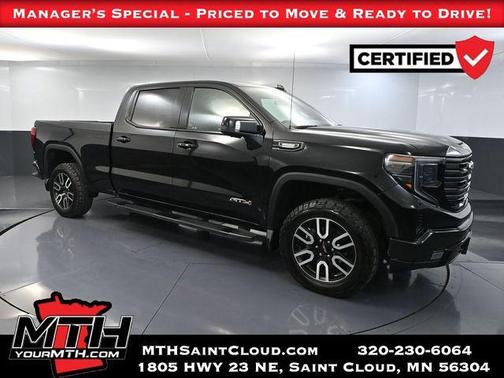 Onyx Black 2023 GMC Sierra 1500 AT4