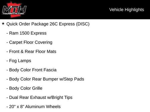 2016 RAM 1500 Tradesman