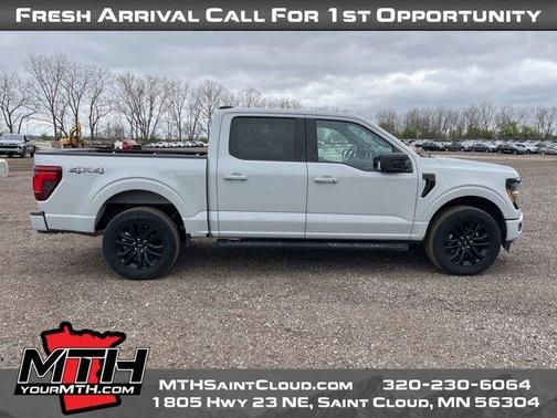 Avalanche Gray 2024 Ford F-150 XLT