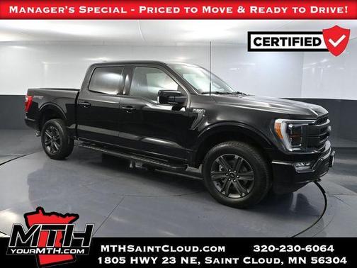 Agate Black Metallic 2023 Ford F-150 Lariat