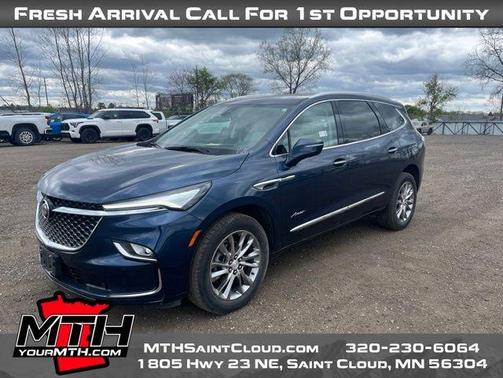 Blue Metallic 2022 Buick Enclave Avenir