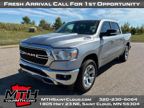 Billet Silver Metallic Clearcoat 2022 RAM 1500 Big Horn