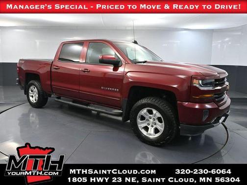 Siren Red Tintcoat 2016 Chevrolet Silverado 1500 LT