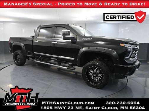 Black 2024 Chevrolet Silverado 3500 High Country