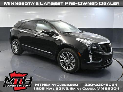 Stellar Black Metallic 2020 Cadillac XT5 Sport