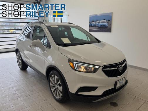 Summit White 2019 Buick Encore Preferred