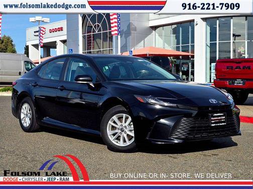 Black 2025 Toyota Camry LE
