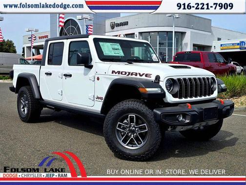 Bright White Clearcoat 2026 Jeep Gladiator Mojave 4x4