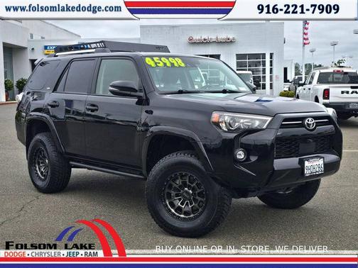 Midnight Black Metallic 2023 Toyota 4Runner SR5 Premium