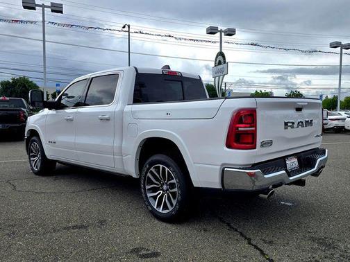 Bright White Clearcoat 2025 RAM 1500 Longhorn