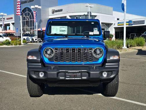 Hydro Blue Pearlcoat 2026 Jeep Wrangler Sport S