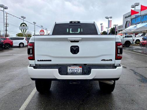 Bright White Clearcoat 2021 RAM 2500 Laramie Mega Cab 4x4 6'4' Box
