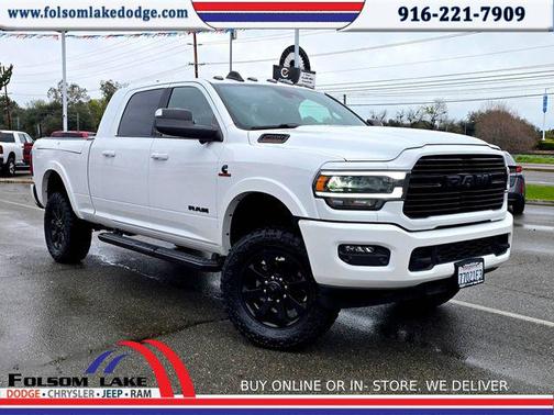 Bright White Clearcoat 2021 RAM 2500 Laramie Mega Cab 4x4 6'4' Box