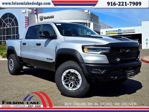 Silver Zynith 2026 RAM 1500 RHO Crew Cab 4x4 5'7' Box