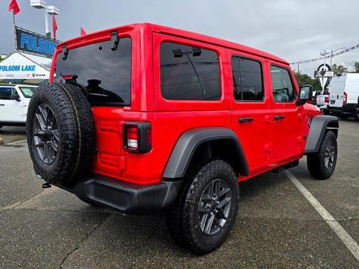 Firecracker Red Clearcoat 2026 Jeep Wrangler Sport S