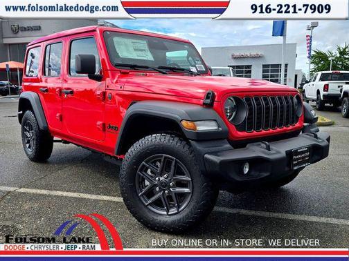 Firecracker Red Clearcoat 2026 Jeep Wrangler Sport S