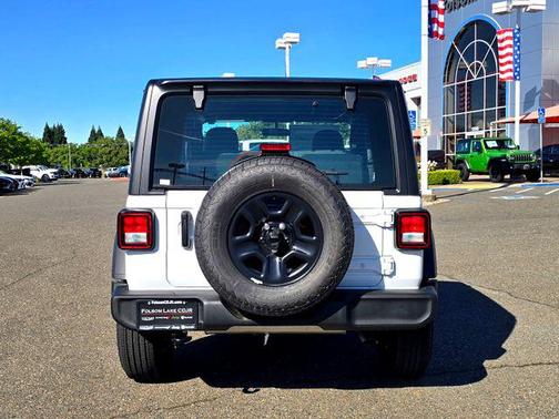 Bright White Clearcoat 2026 Jeep Wrangler Sport