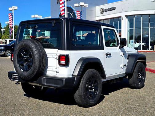 Bright White Clearcoat 2026 Jeep Wrangler Sport