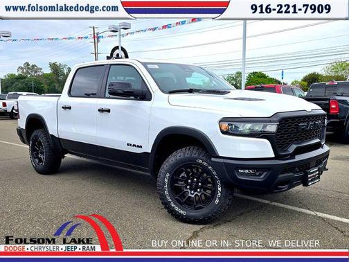 Bright White Clearcoat 2026 RAM 1500 Rebel