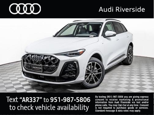 Glacier White Metallic 2026 Audi Q5 Premium Plus TFSI quattro S tronic