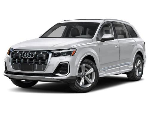 Glacier White Metallic 2026 Audi Q7 55 Premium Plus