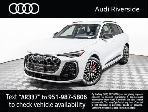 Glacier White Metallic 2026 Audi SQ5 3.0T Premium Plus