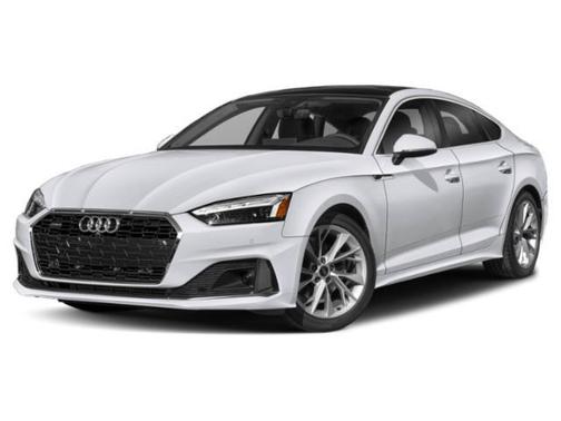 Glacier White Metallic 2023 Audi A5 Sportback 45 S Line Premium