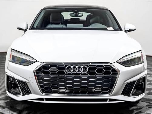 Glacier White Metallic 2023 Audi A5 Sportback 45 S Line Premium