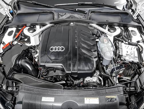 Glacier White Metallic 2023 Audi A5 Sportback 45 S Line Premium