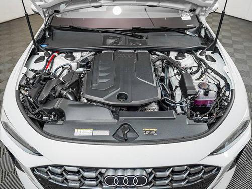 Glacier White Metallic 2026 Audi A5 Premium TFSI quattro S tronic
