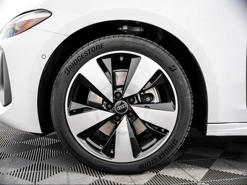 Glacier White Metallic 2025 Audi A5 Premium TFSI quattro S tronic