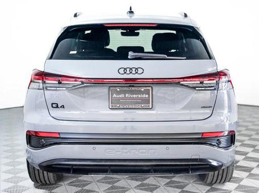 Pebble Gray 2024 Audi Q4 e-tron Premium Plus 55 quattro