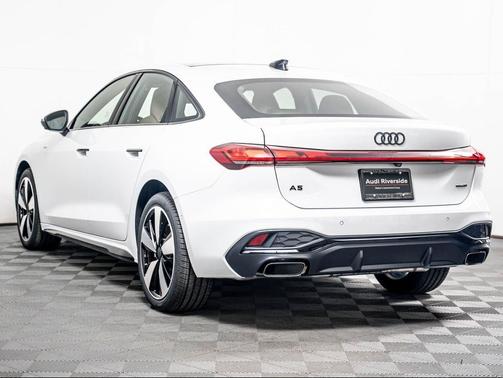 Glacier White Metallic 2026 Audi A5 Prestige TFSI quattro S tronic