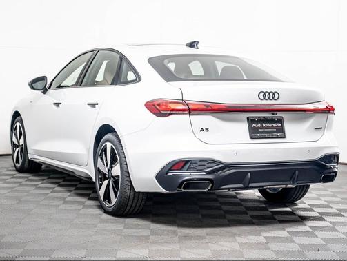 Glacier White Metallic 2026 Audi A5 Prestige TFSI quattro S tronic
