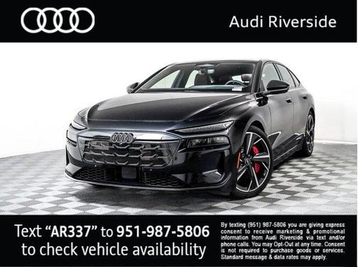 Mythos Black Metallic 2025 Audi S6 e-tron Premium Plus Sedan