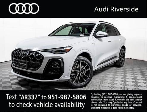 Glacier White Metallic 2026 Audi Q5 Premium Plus TFSI quattro S tronic