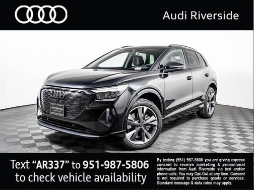 Mythos Black Metallic 2023 Audi Q4 e-tron Premium Plus 50 quattro