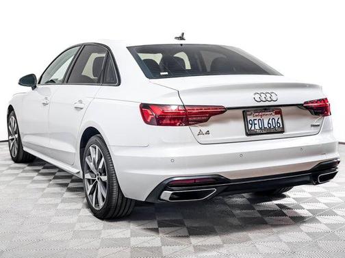 Glacier White Metallic 2023 Audi A4 40 Premium Plus