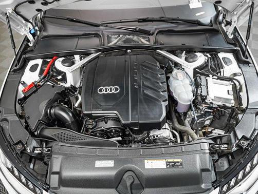 Glacier White Metallic 2023 Audi A4 40 Premium Plus