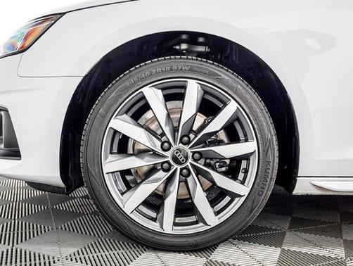 Glacier White Metallic 2023 Audi A4 40 Premium Plus