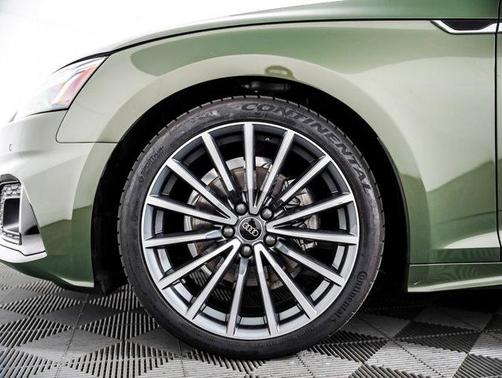 District Green Metallic 2023 Audi A5 Sportback Premium Plus