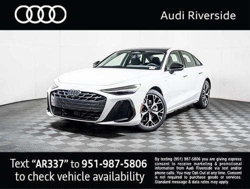 Glacier White Metallic 2026 Audi A6 Premium Plus quattro S tronic
