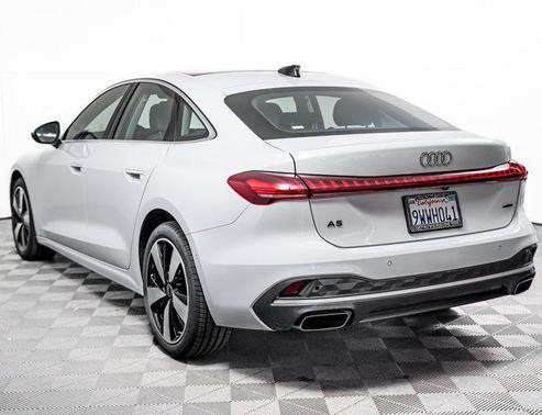 Glacier White Metallic 2025 Audi A5 Premium TFSI quattro S tronic
