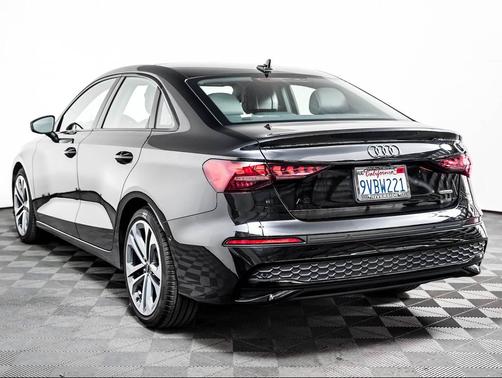 Mythos Black Metallic 2025 Audi A3 Premium