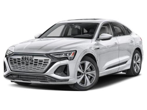 Glacier White Metallic 2024 Audi Q8 e-tron Premium Plus