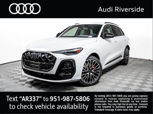 Glacier White Metallic 2026 Audi SQ5 3.0T Premium Plus